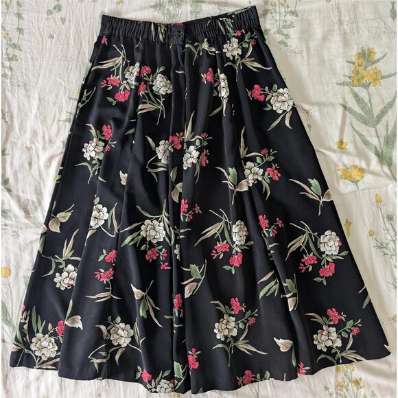 2000s Alfred Dunner Floral Midi - Picture 1 of 4